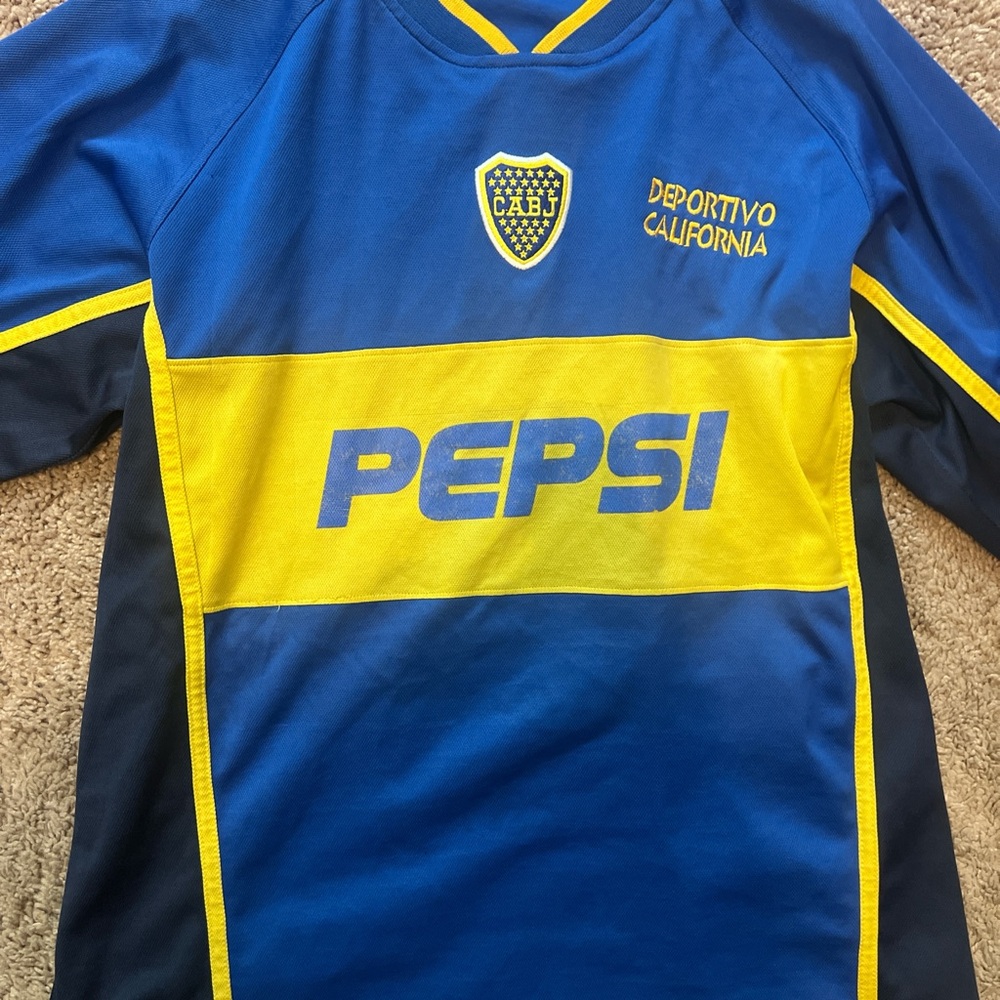 Pepsi Kids Jersey - Blue and Yellow